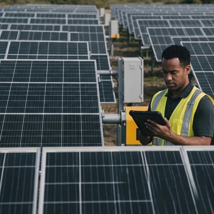 Solar installation assistant interface